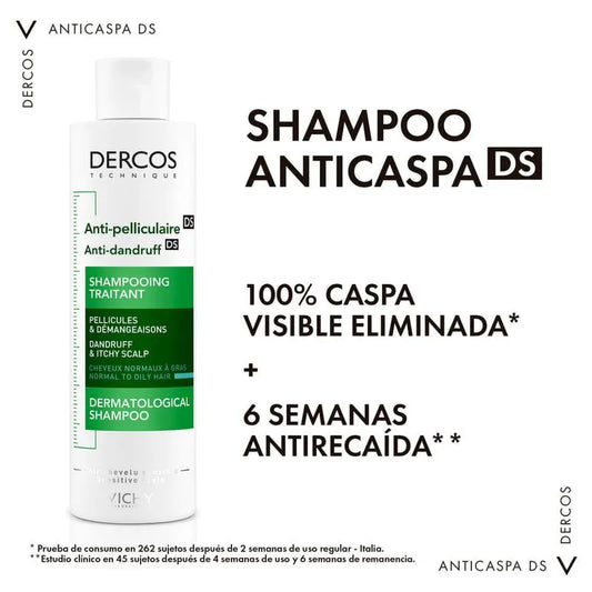 DERCOS ANTI-CASPA SHAMPOO NORMAL/GRASA *200ML