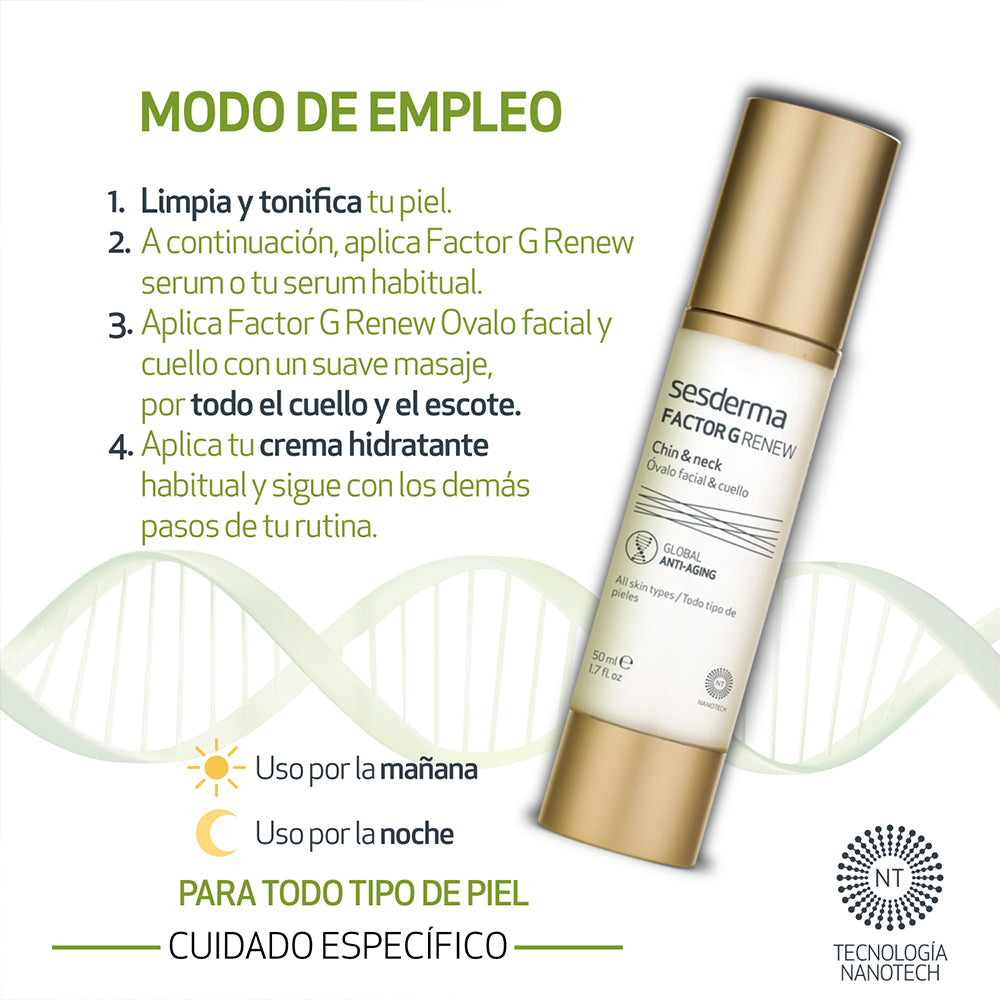 FACTOR G RENEW OVALO FACIAL CUELLO * 50ML