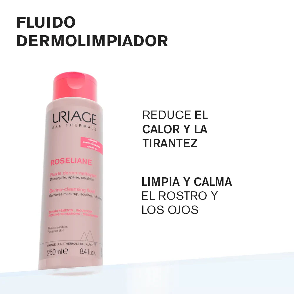 URIAGE ROSELIANE FLUIDO DERMOLIMPIADOR *250ML