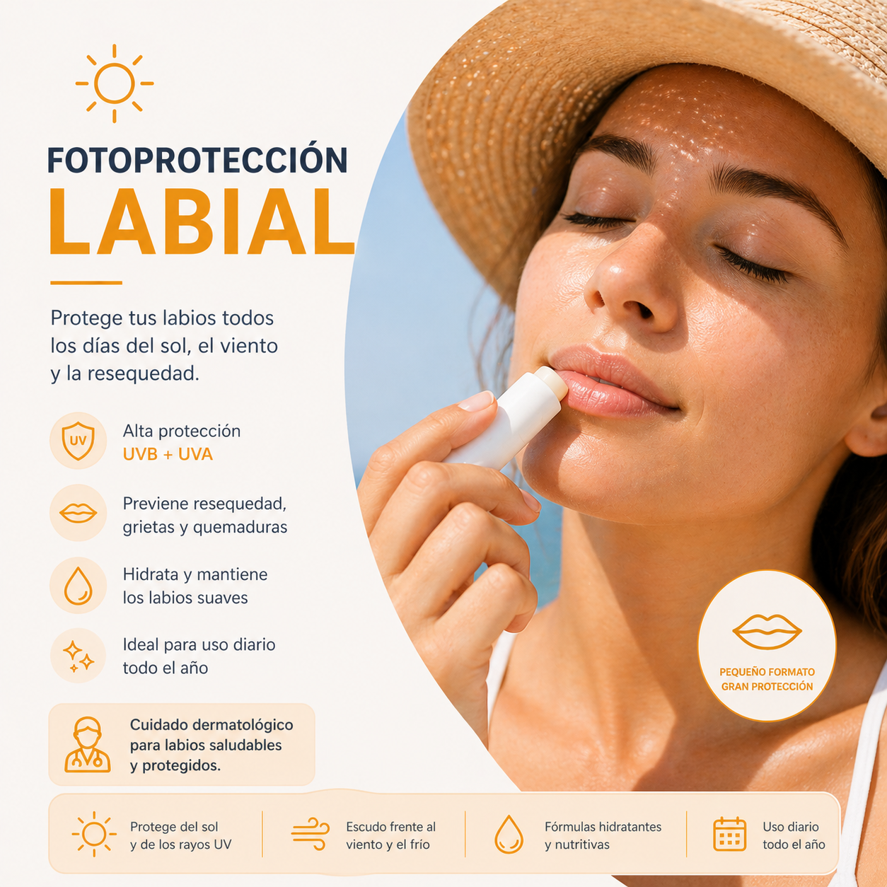 Fotoprotección Labial