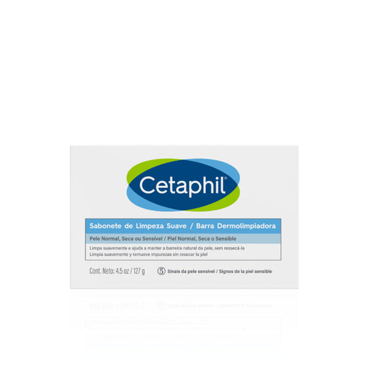 CETAPHIL BARRA DERMOLIMPIADORA LIMPIEZA SUAVE *127GR