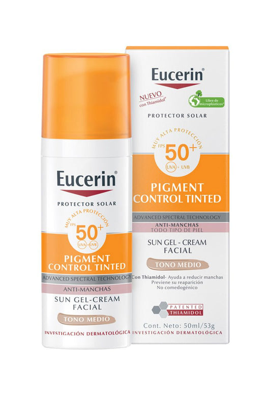 EUCERIN SUN PIGMENT CONTROL TINTED MED SPF50