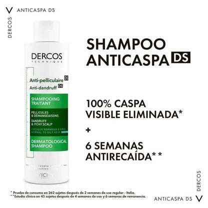 DERCOS ANTI-CASPA SHAMPOO NORMAL/GRASA *200ML
