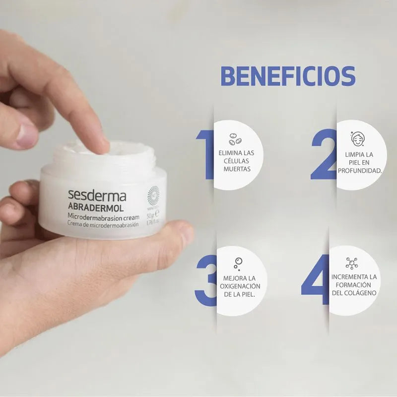 ABRADERMOL CREMA MICROEXFOLIANTE *50GR