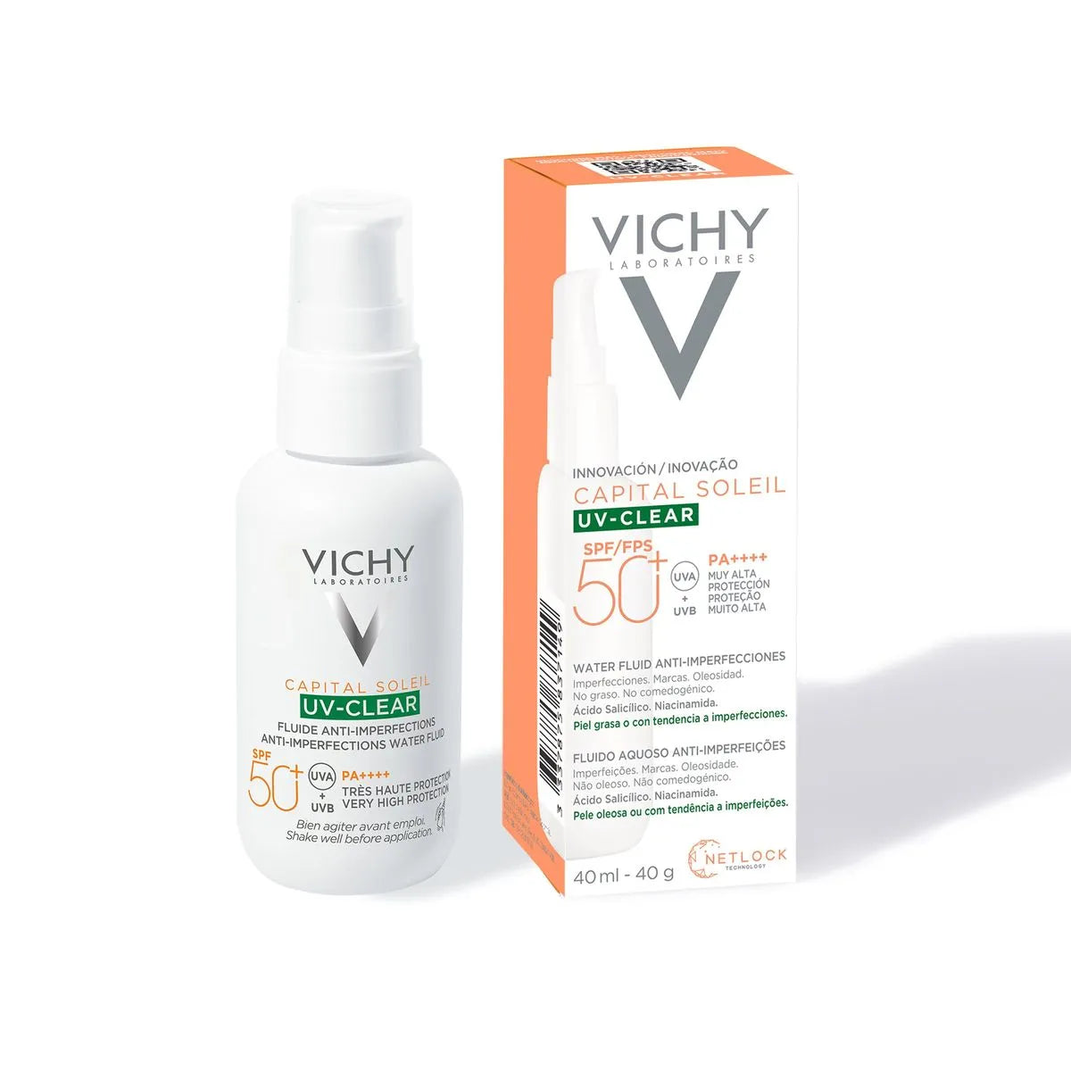 VICHY CAPITAL SOLEIL UV-CLEAR WATER FLUID SPF50