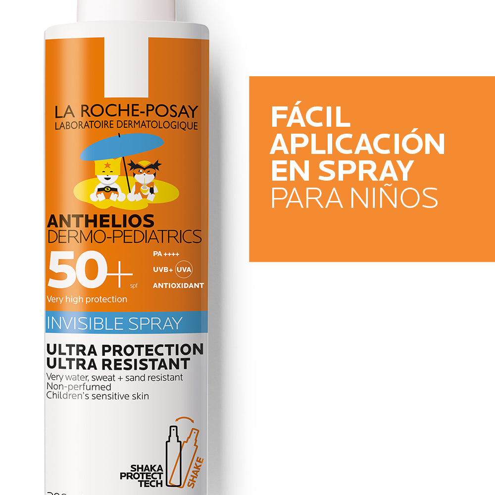 ANTHELIOS DERMOPEDIATRICO SPRAY INVISIBLE 50+ *200ML
