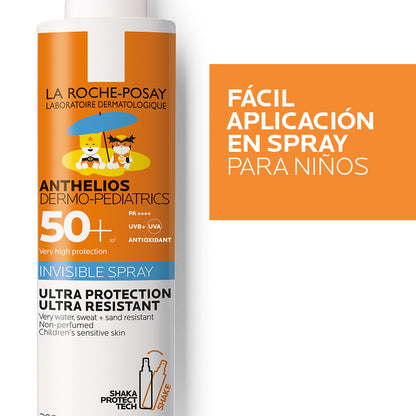 ANTHELIOS DERMOPEDIATRICO SPRAY INVISIBLE 50+ *200ML