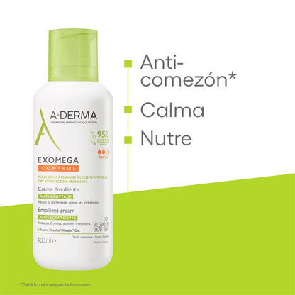 A-DERMA EXOMEGA CONTROL CREMA EMOLIENTE *400ML