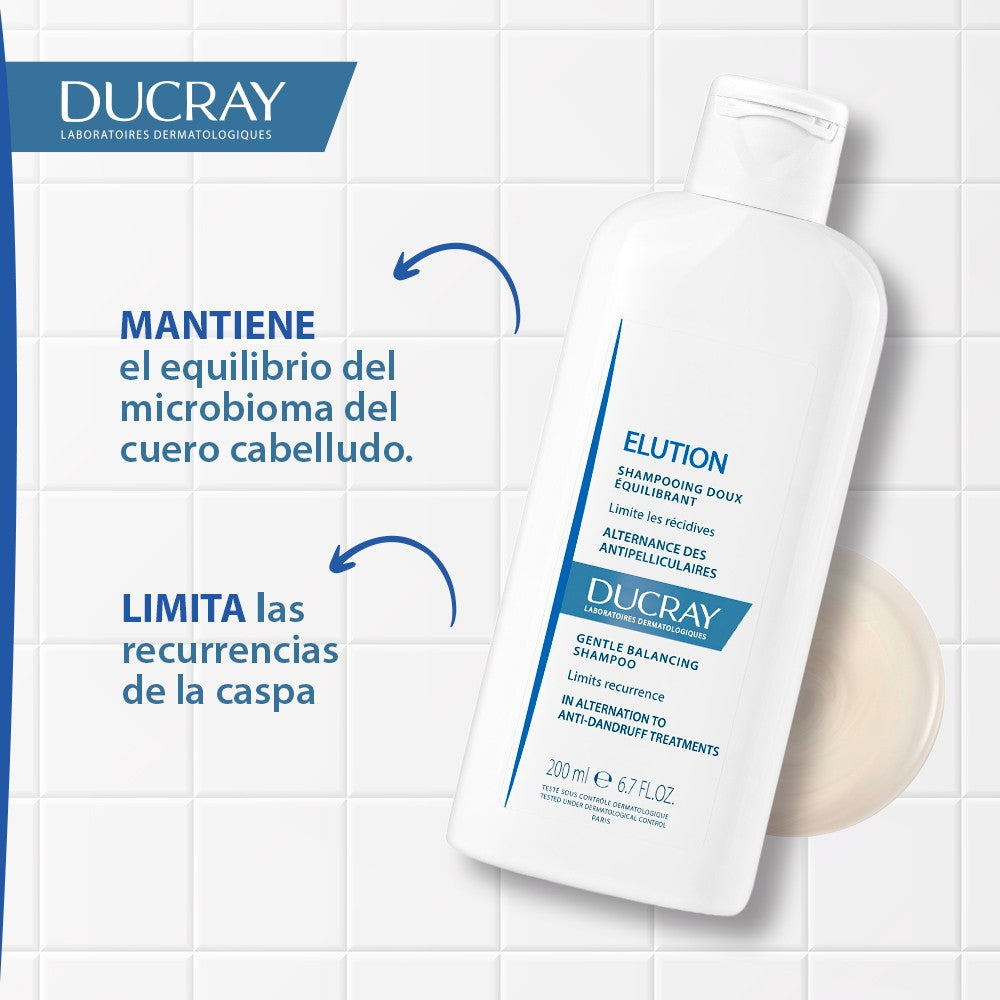 DUCRAY ELUTION SHAMPOO * 200 ML
