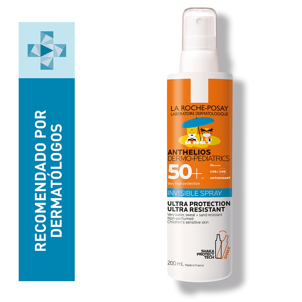 ANTHELIOS DERMOPEDIATRICO SPRAY INVISIBLE 50+ *200ML