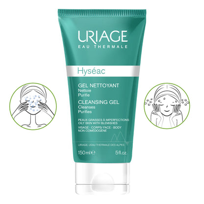 URIAGE HYSEAC GEL LIMPIADOR *150ML