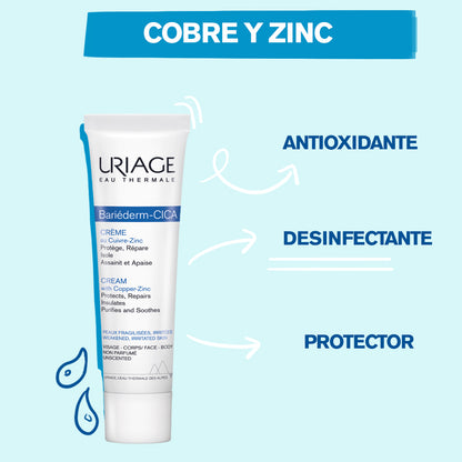 URIAGE BARIEDERM CICA CREMA *40ML