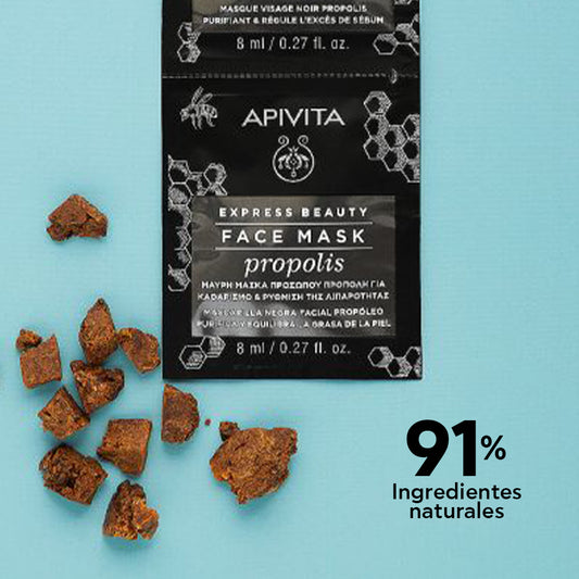 APIVITA FACE MASK - PROPOLIS *2X8ML
