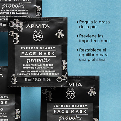 APIVITA FACE MASK - PROPOLIS *2X8ML