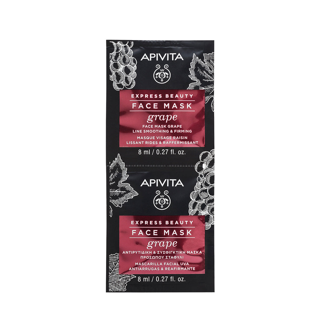 APIVITA FACE MASK - GRAPE *2 SOBRES