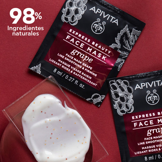 APIVITA FACE MASK - GRAPE *2 SOBRES