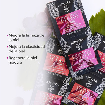 APIVITA FACE MASK - GRAPE *2 SOBRES