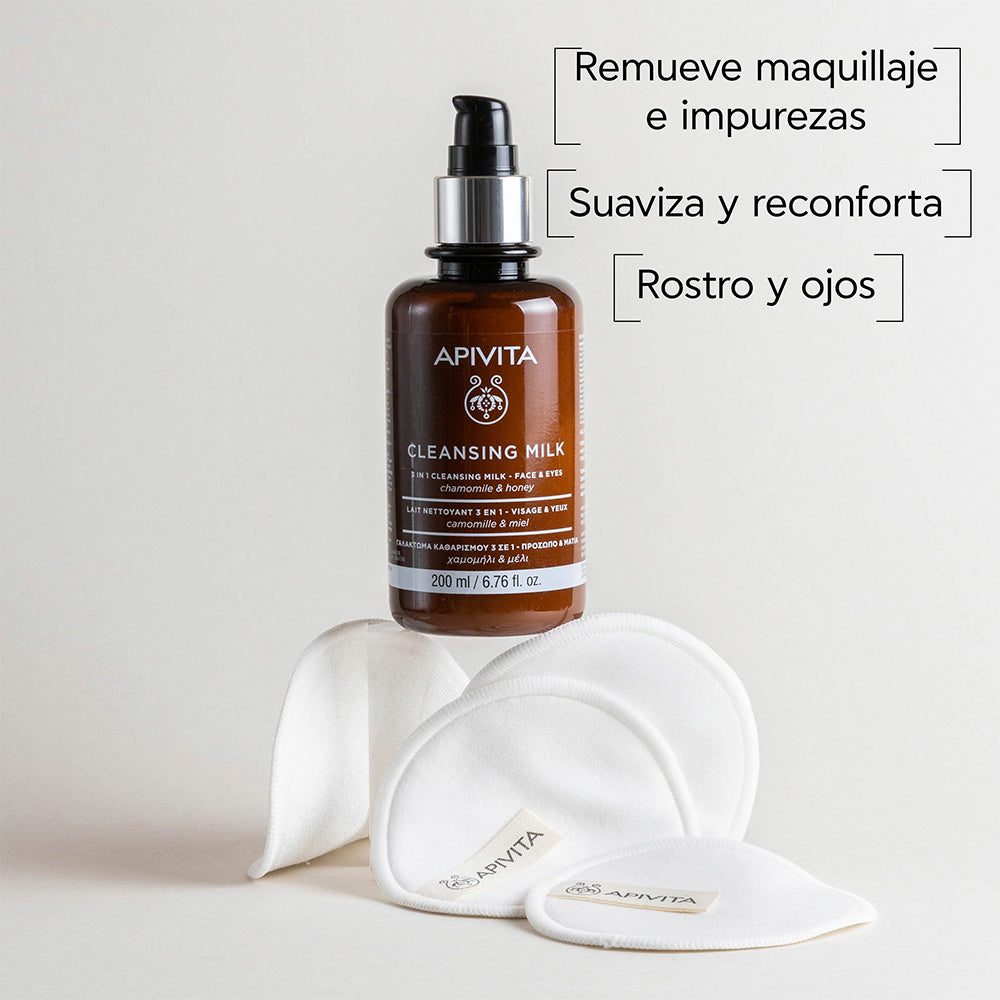 APIVITA CLEANSING MILK 3IN1 *300ML