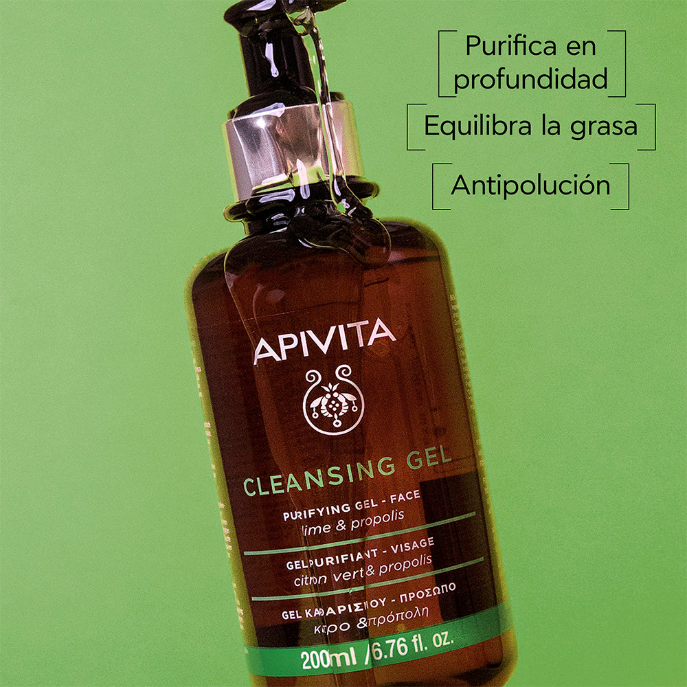 APIVITA PURIFYING CLEANSING GEL FACE 200ML