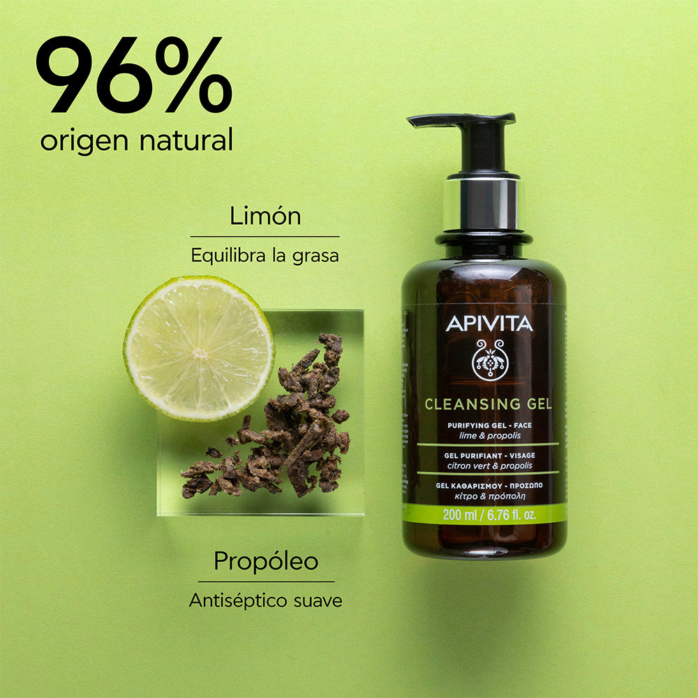 APIVITA PURIFYING CLEANSING GEL FACE 200ML