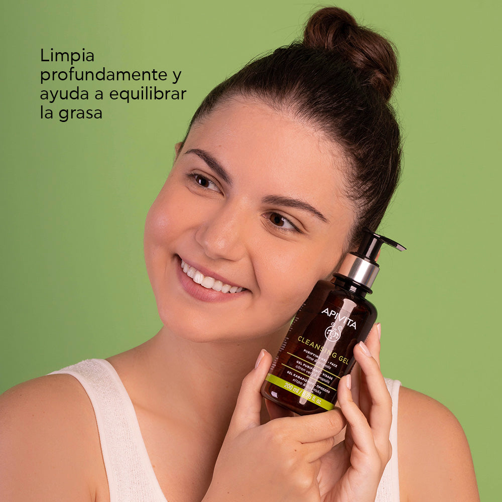 APIVITA PURIFYING CLEANSING GEL FACE 200ML