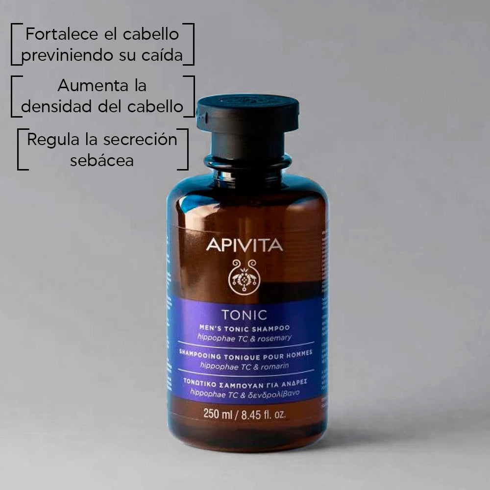 APIVITA MEN’S TONIC SHAMPOO - ANTICAÍDA 250 ML