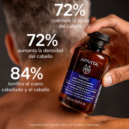 APIVITA MEN’S TONIC SHAMPOO - ANTICAÍDA 250 ML