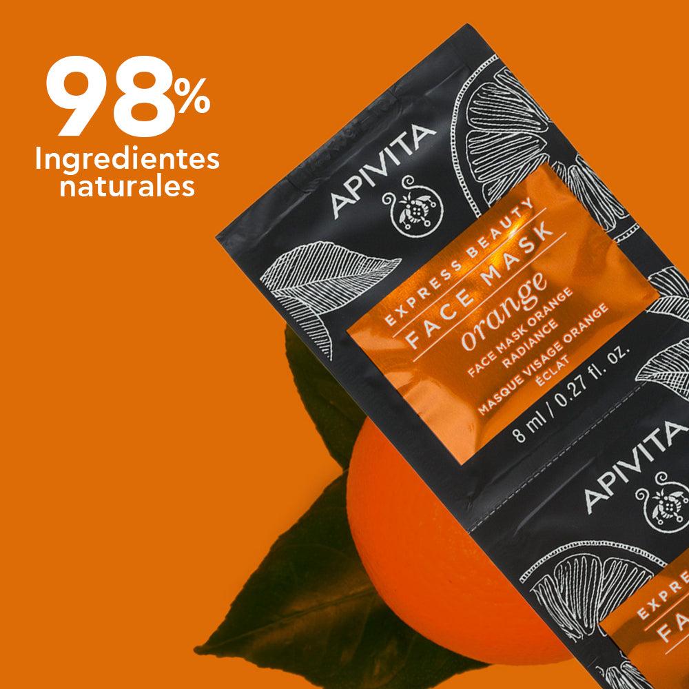 APIVITA FACE MASK - ORANGE *2 SOBRES