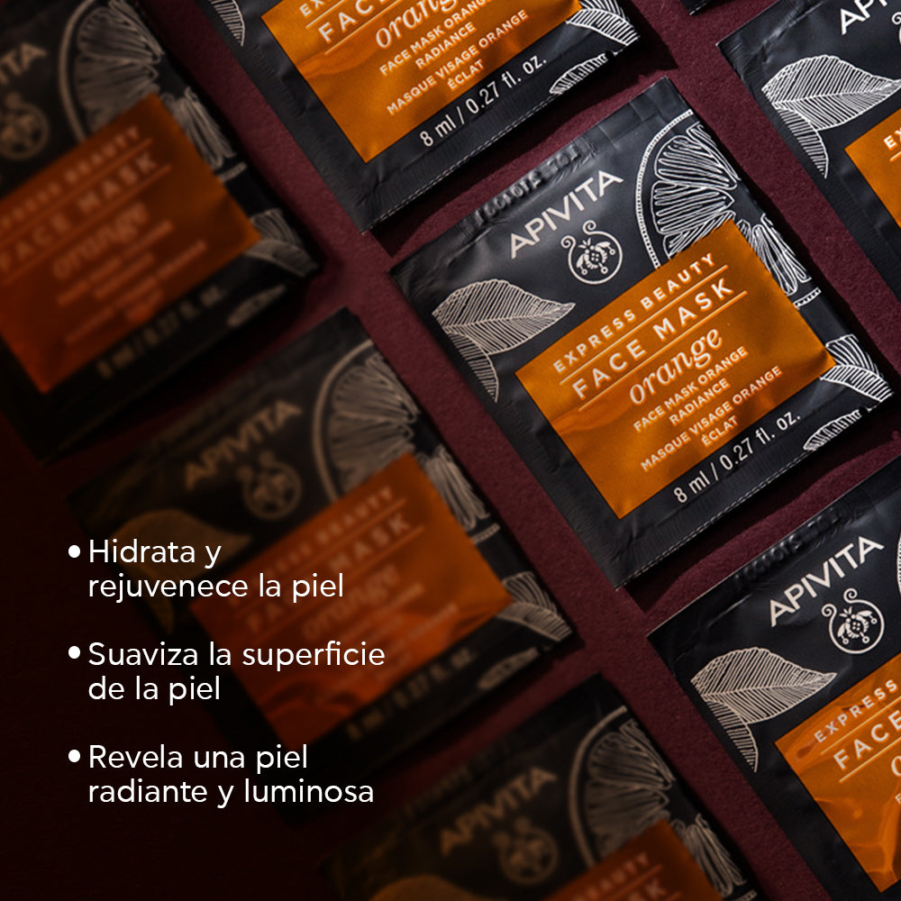 APIVITA FACE MASK - ORANGE *2 SOBRES