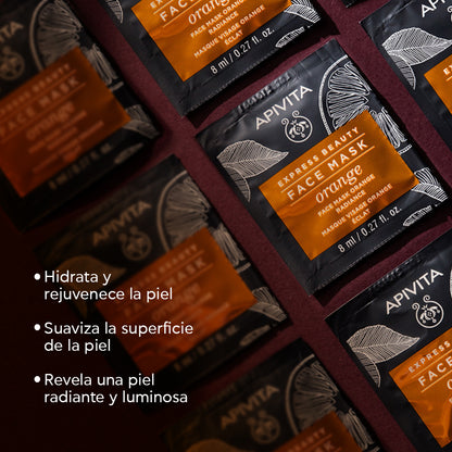 APIVITA FACE MASK - ORANGE *2 SOBRES
