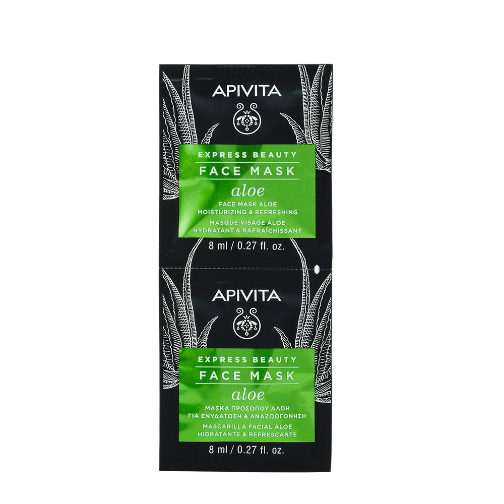 APIVITA FACE MASK - ALOE *2 SOBRES