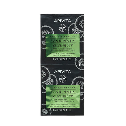 APIVITA FACE MASK - CUCUMBER *2 SOBRES