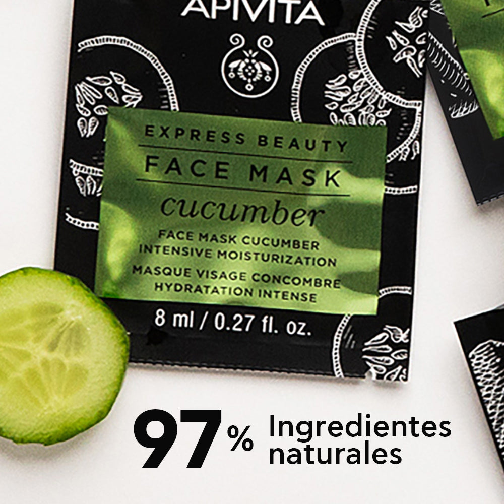 APIVITA FACE MASK - CUCUMBER *2 SOBRES