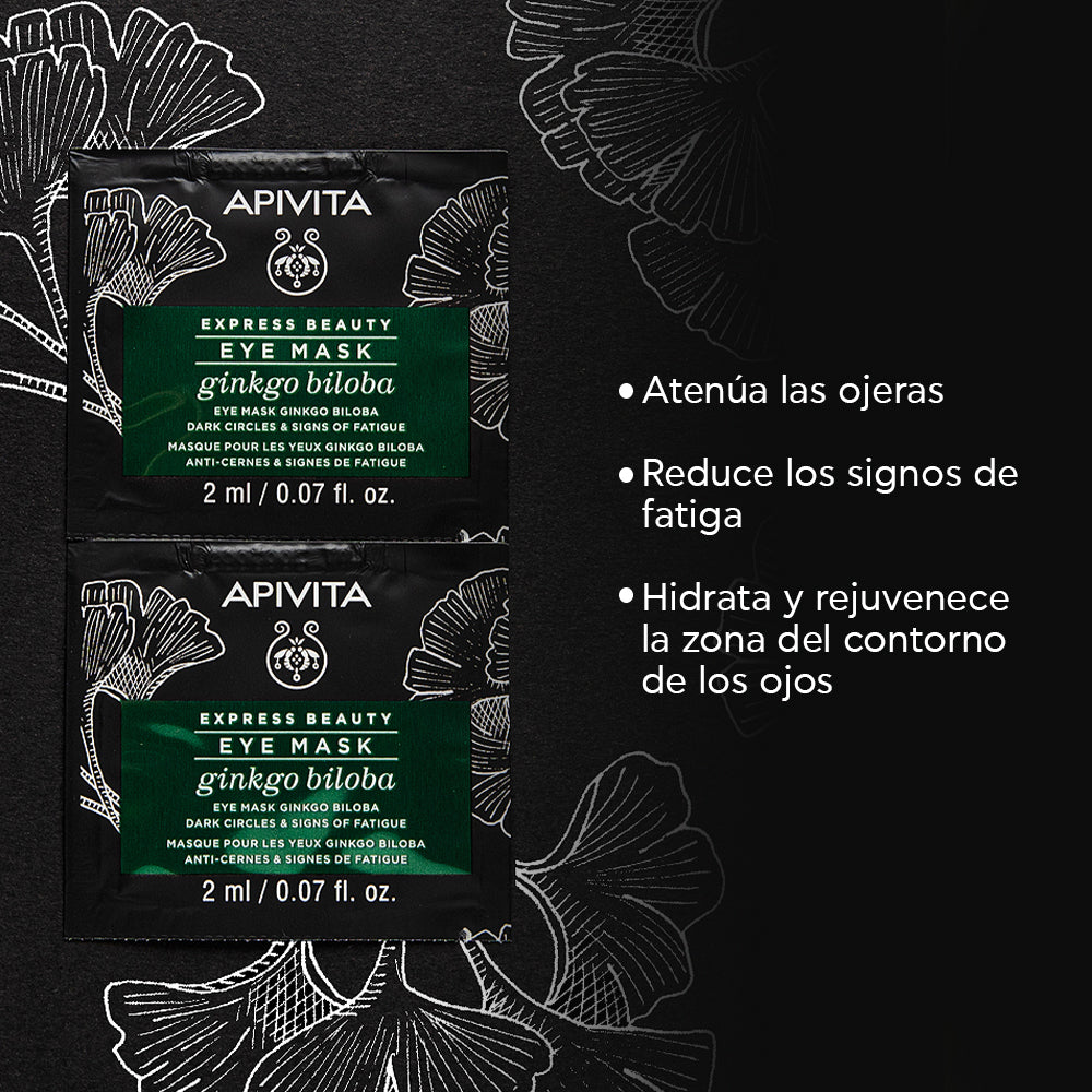 APIVITA EYE MASK - GINKGO *2X2ML