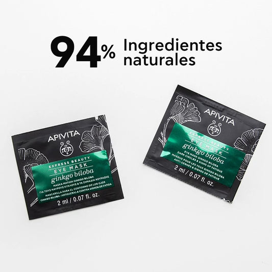 APIVITA EYE MASK - GINKGO *2X2ML