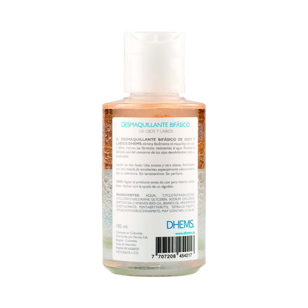 DHEMS DESMAQUILLANTE BIFASICO * 120ML