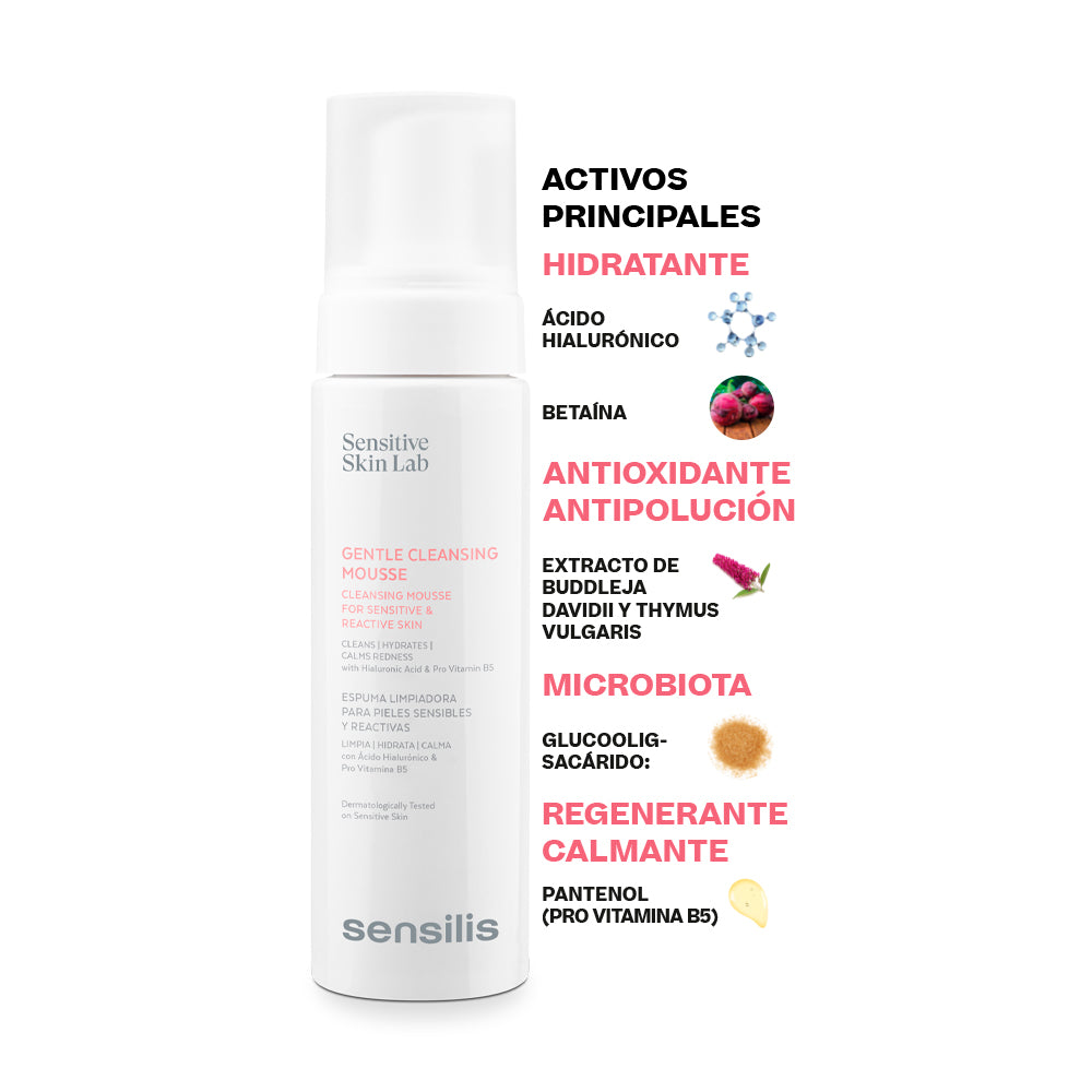 SENSILIS GENTLE CLEANSING MOUSSE LIMPIADORA *200ML