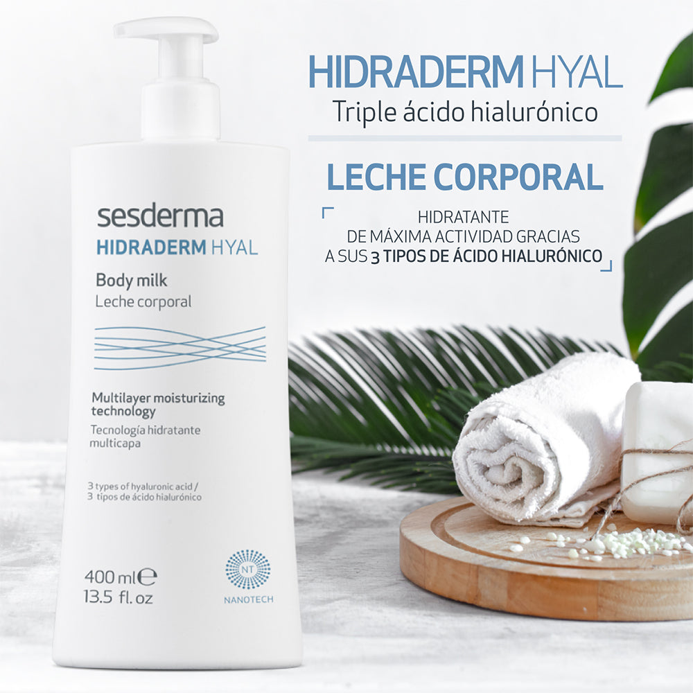 HIDRADERM HYAL LECHE CORPORAL * 400ML