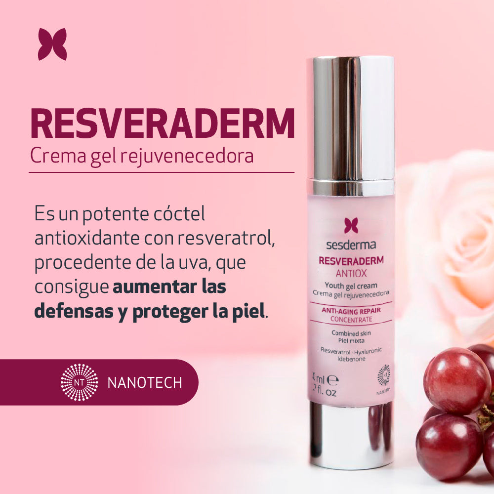 RESVERADERM ANTIOX CREMA GEL *50ML