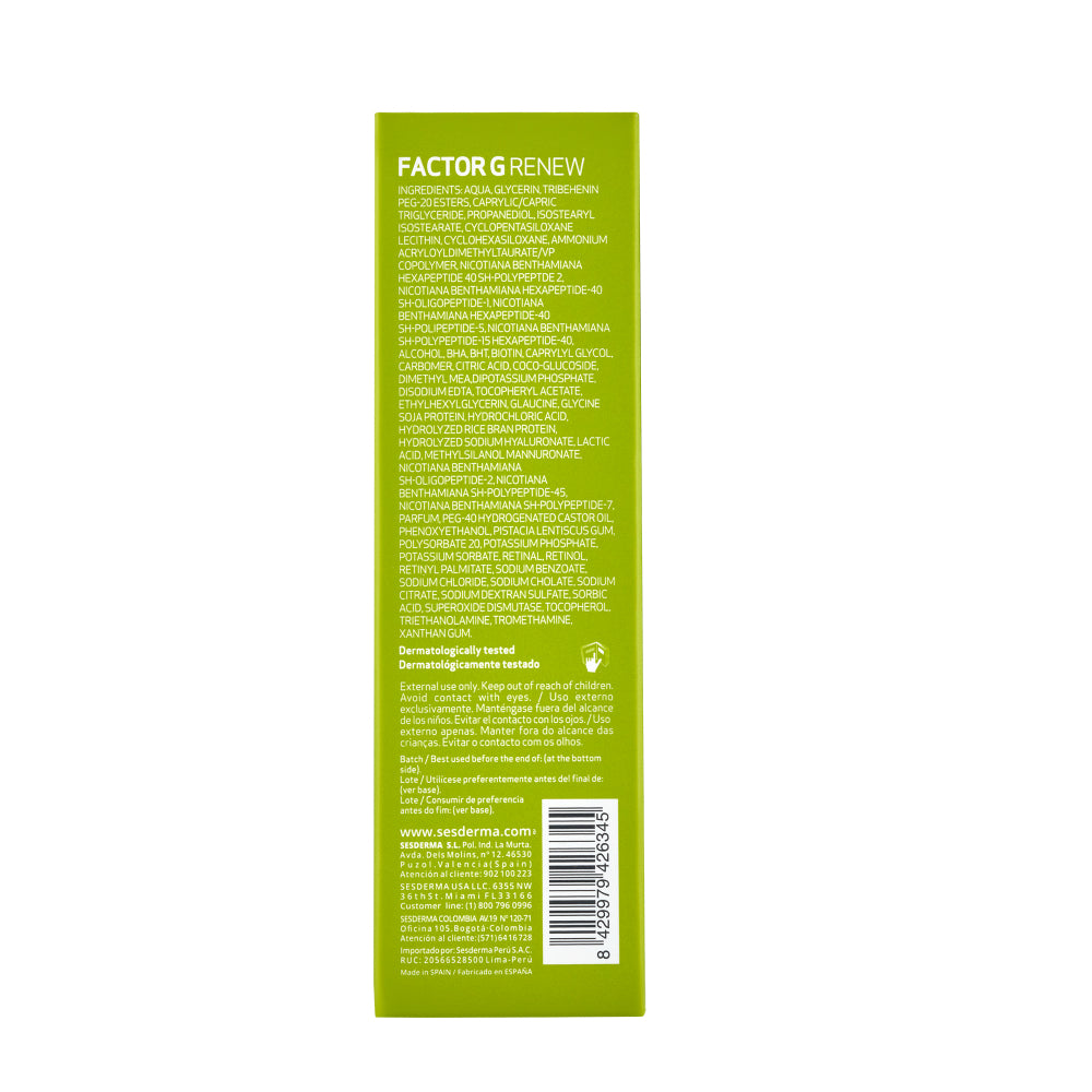 FACTOR G RENEW OVALO FACIAL CUELLO * 50ML