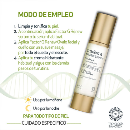 FACTOR G RENEW OVALO FACIAL CUELLO * 50ML