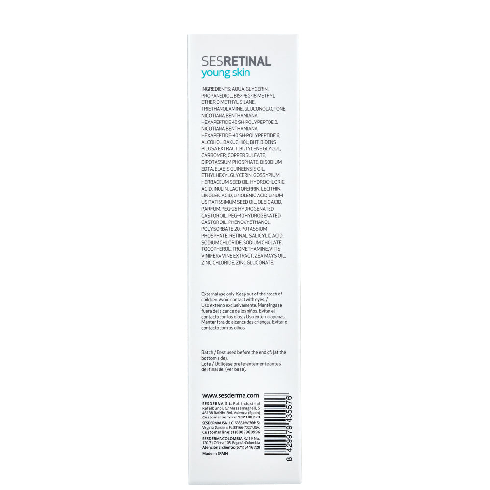 SESRETINAL YOUNG SKIN 0.1 GEL HIDRATANTE *50ML