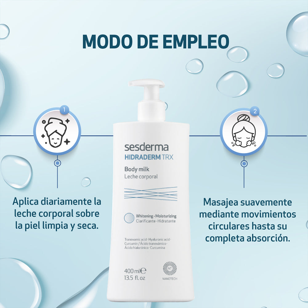 HIDRADERM TRX WHITENING LECHE CORPORAL *400ML