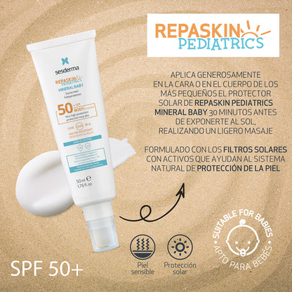 REPASKIN PEDIATRICS MINERAL BABY SPF50 *50ML