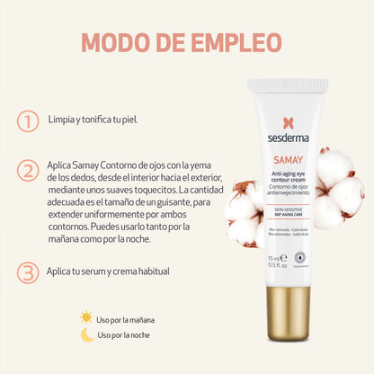 SAMAY CONTORNO DE OJOS ANTIENVEJECIMIENTO *15ML