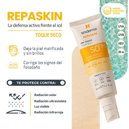 REPASKIN TOQUE SECO SPF50 *50ML