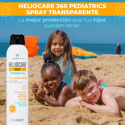 HELIOCARE 360º PEDIATRICS TRANSPARENT SPRAY *200ML