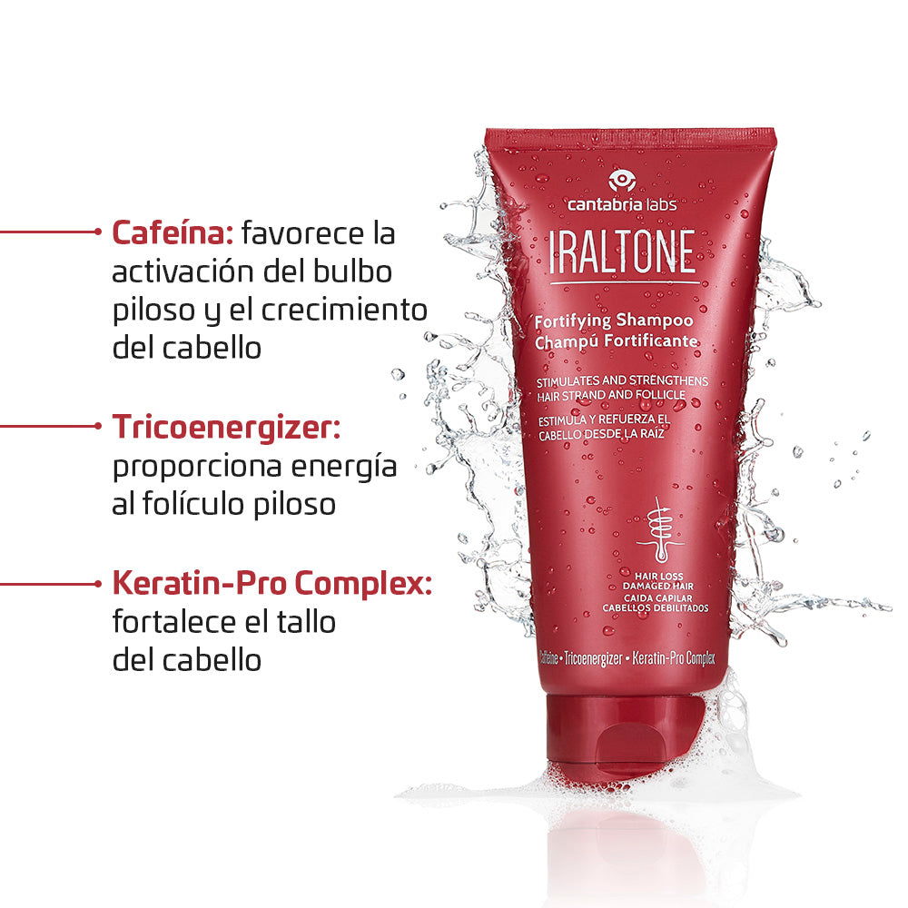 IRALTONE CHAMPU FORTIFICANTE *200ML
