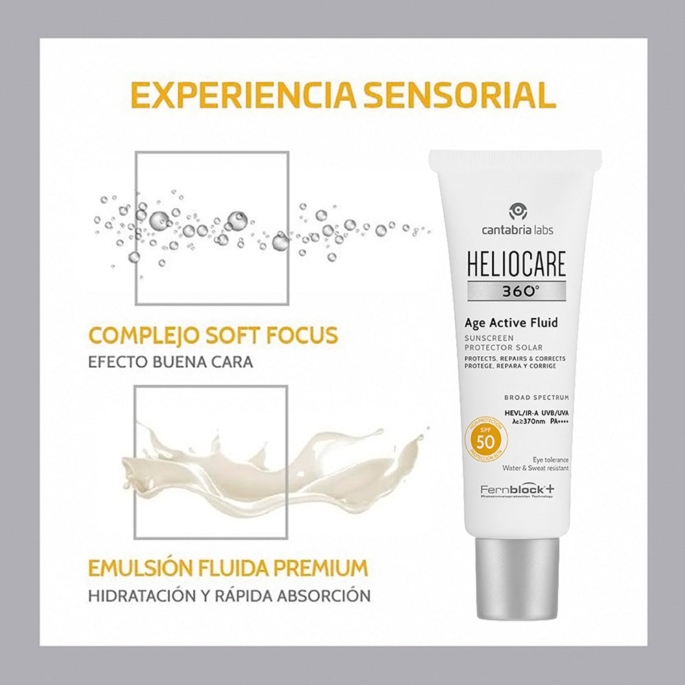 HELIOCARE 360° AGE ACTIVE FLUID SPF50+