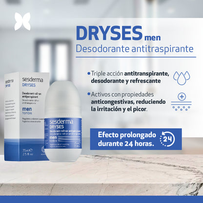 DRYSES DESODORANTE DE HOMBRE *75ML